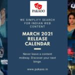 March 2021 Indian web series and film release dates